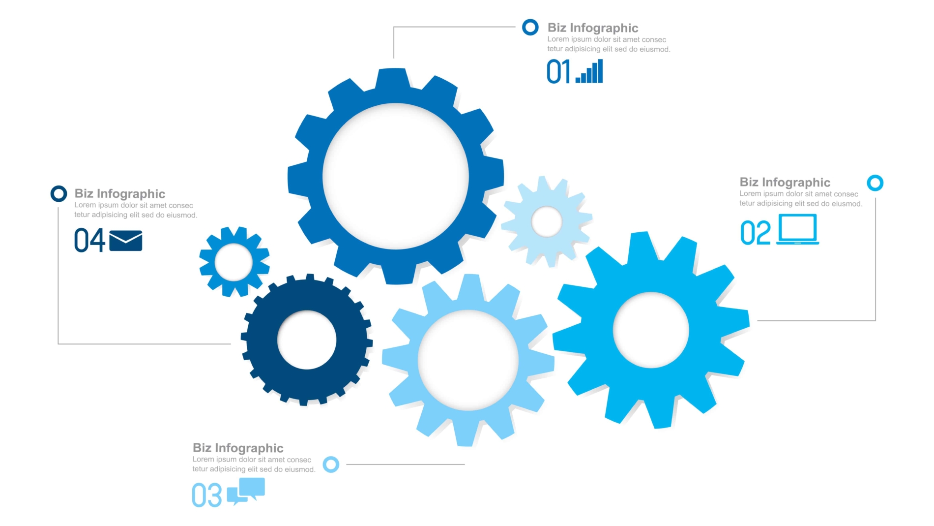 Illustration of gear icon